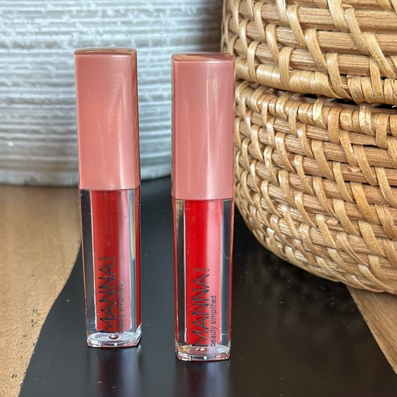 MANNA KADAR 2pc Lip Set; Pinot Noir & Siren Priming Gloss Stain $24 - Picture 5 of 6